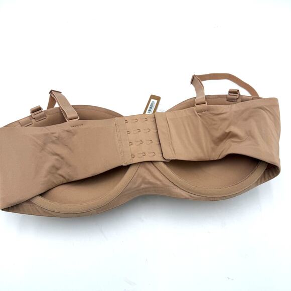 Skims Ultimate Push-Up Strapless Bra Clay New with tags Size 38D - Picture 3 of 4